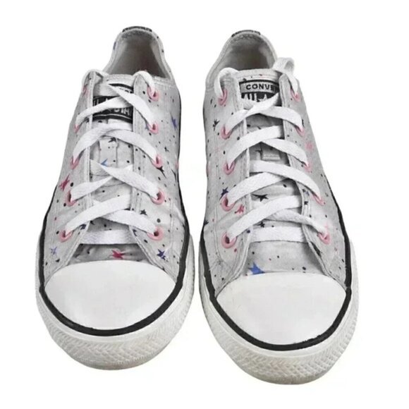 Converse Chuck Taylor All Star Gravity Graphic Low Top Junior Grey Star Size 3 - Picture 7 of 12